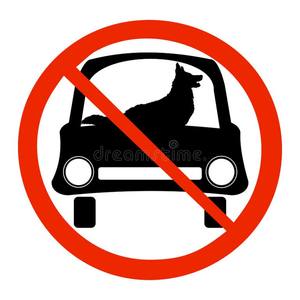 Interdiction de laisser un animal dans un véhicule