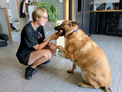 Romane, pet-sitter au Puy-de-Dôme