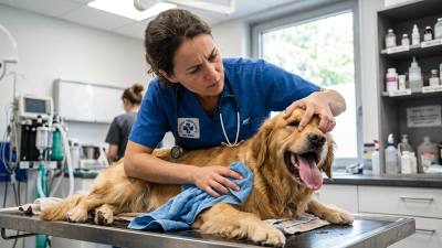 Coup de chaleur chez les chiens : les vétérinaires de Guyancourt en première ligne