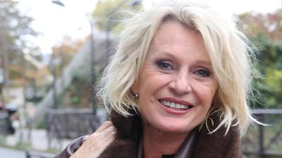 Sophie Davant en vacances en Normandie