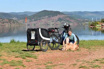 Gendarme en Hérault lance un défi solidaire à vélo