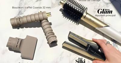 Promotion sur le multi-styler et sèche-cheveux Shark Glam
