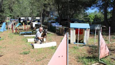 Audrey, éducatrice canine, aide les blessés à Vauvert